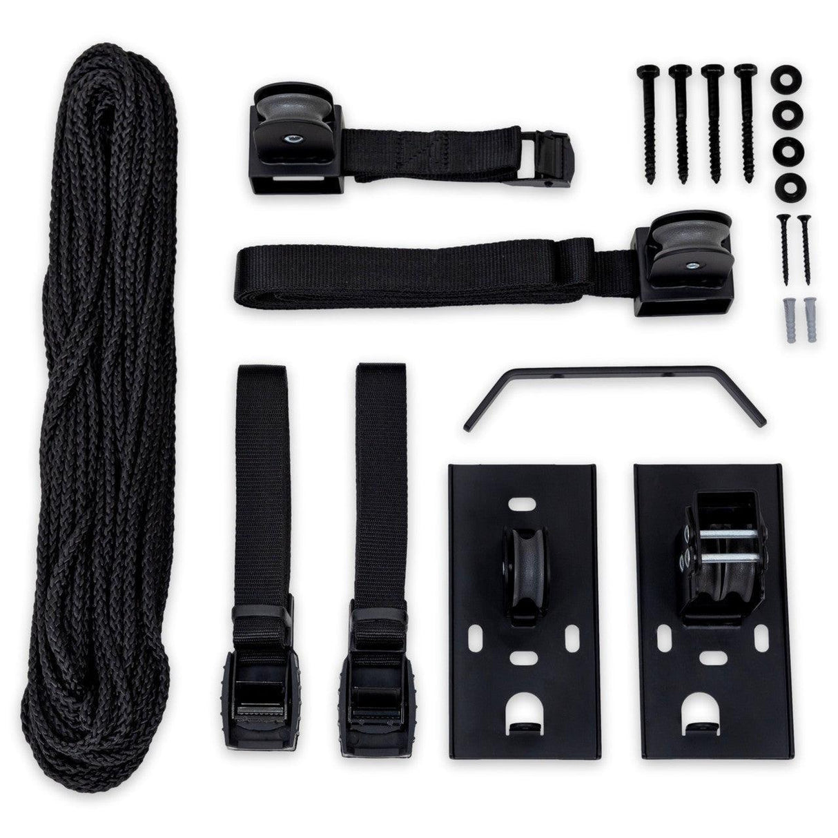 Essential Canoe Garage Ceiling Storage Hoist | 2-Pack-Ceiling-Grease Monkey Garage