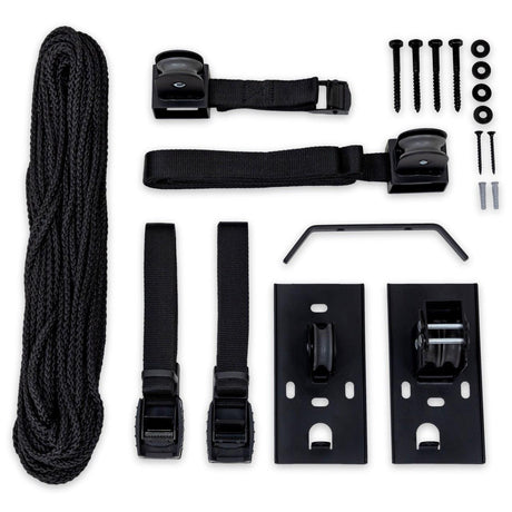 Essential Canoe Garage Ceiling Storage Hoist | 2-Pack-Ceiling-Grease Monkey Garage