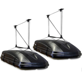 Essential Cargo Box Garage Ceiling Storage Hoist | 2-Pack-Ceiling-Grease Monkey Garage