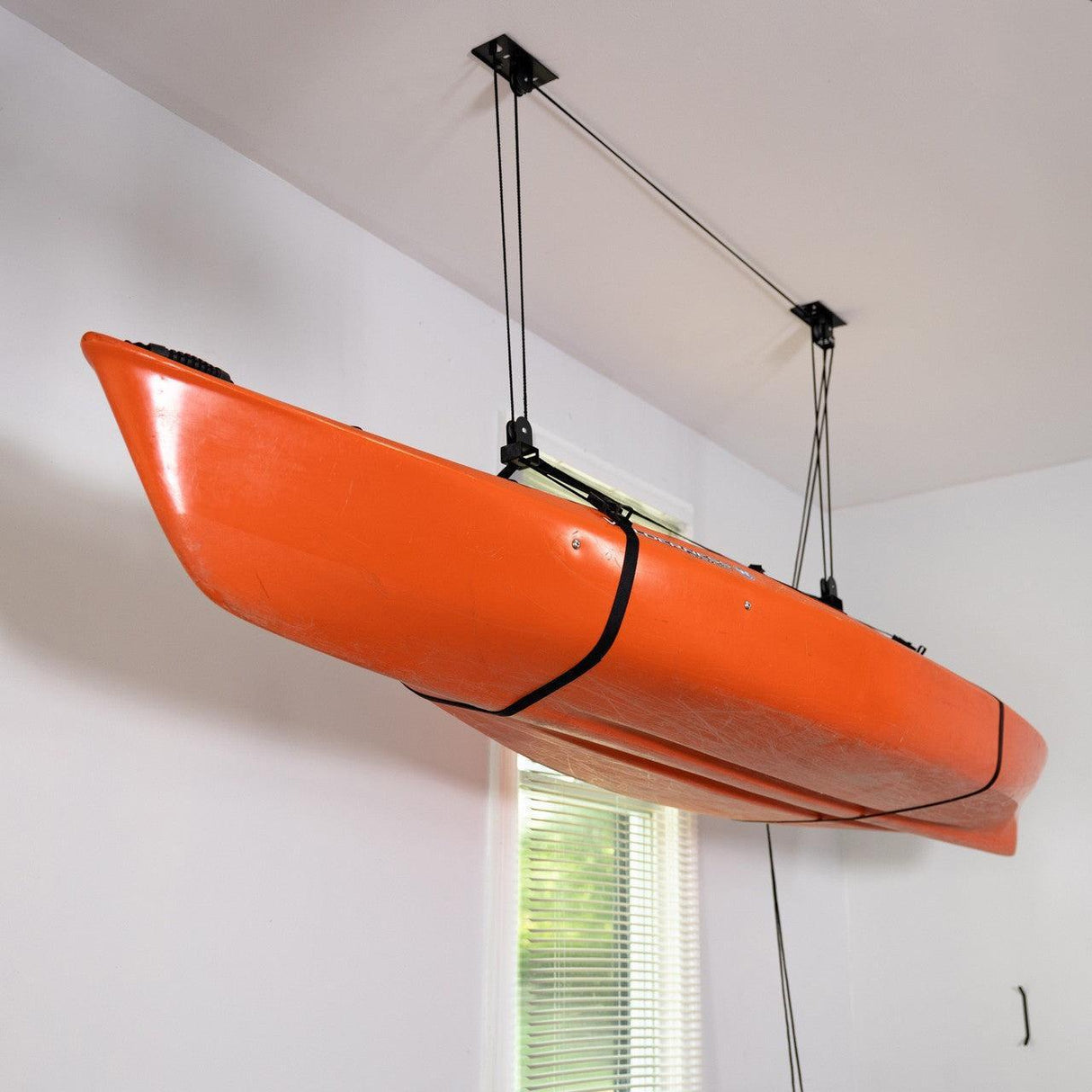 Essential Kayak Garage Ceiling Storage Hoist | 2-Pack-Ceiling-Grease Monkey Garage