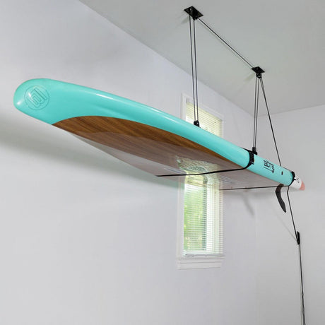 Essential SUP & Surfboard Garage Ceiling Storage Hoist | 2-Pack-Ceiling-Grease Monkey Garage