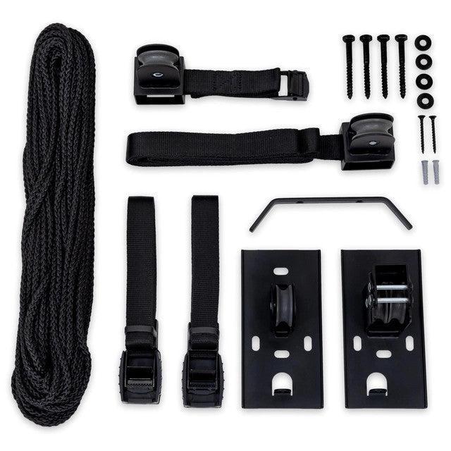 Essential Wheelbarrow Garage Ceiling Storage Hoist | Holds up to 150 lbs | 10' Lift-Ceiling-Grease Monkey Garage