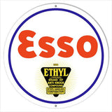 Esso Gasoline Metal Sign-Metal Signs-Grease Monkey Garage