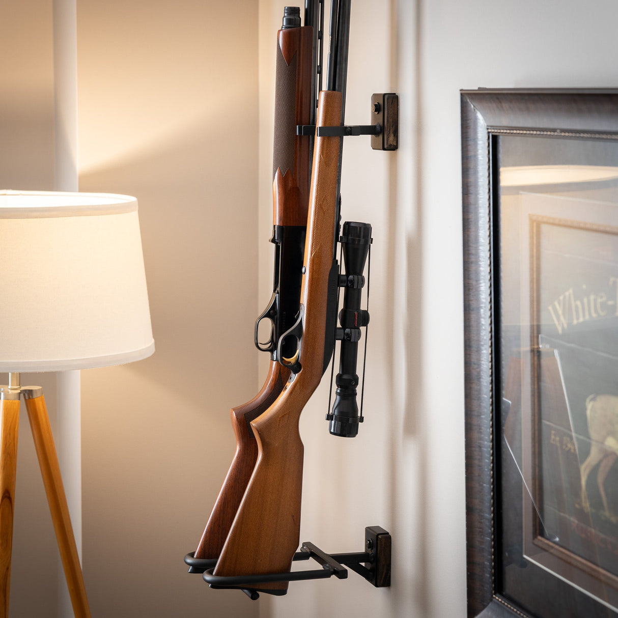 FORGE Firearm Wall Mount Display | 2 Slots-Wall Mounted-Grease Monkey Garage