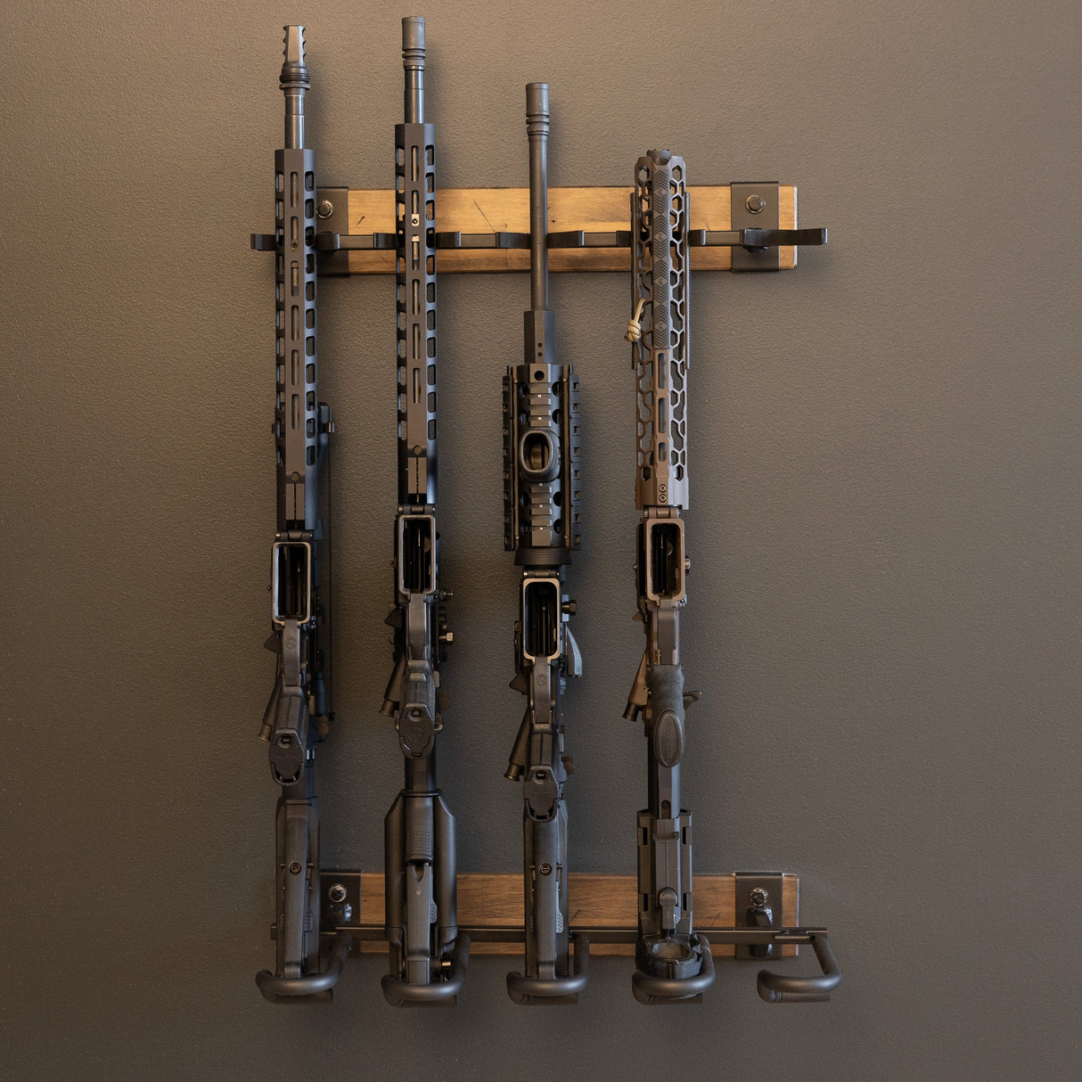 FORGE Firearm Wall Mount Display | 5 Slots-Wall Mounted-Grease Monkey Garage