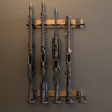 FORGE Firearm Wall Mount Display | 5 Slots-Wall Mounted-Grease Monkey Garage