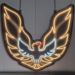 Firebird LED Flex-Neon Sign in Can-Grease Monkey Garage