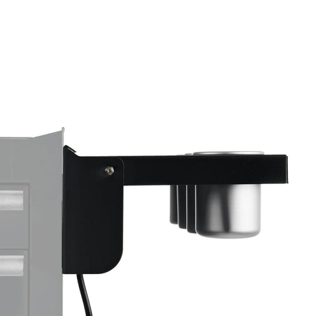 Folding Side Shelf with Power Strip for Salon Cart-Grease Monkey Garage