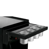 Folding Side Shelf with Power Strip for Salon Cart-Grease Monkey Garage
