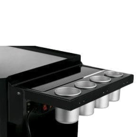 Folding Side Shelf with Power Strip for Salon Cart-Grease Monkey Garage