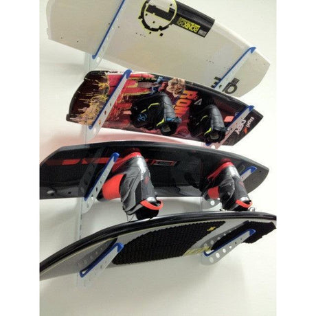 Fontana Water Ski Storage | Adjustable XSR | 4 Levels | White-Wall Mounted-Grease Monkey Garage