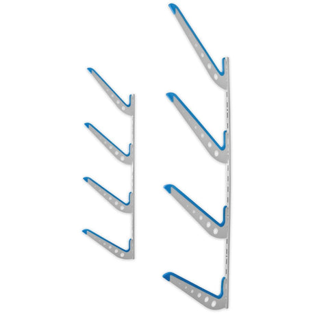 Fontana Water Ski Storage | Adjustable XSR | 4 Levels | White-Wall Mounted-Grease Monkey Garage