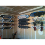 Fontana Water Ski Storage | Adjustable XSR | 4 Levels | White-Wall Mounted-Grease Monkey Garage