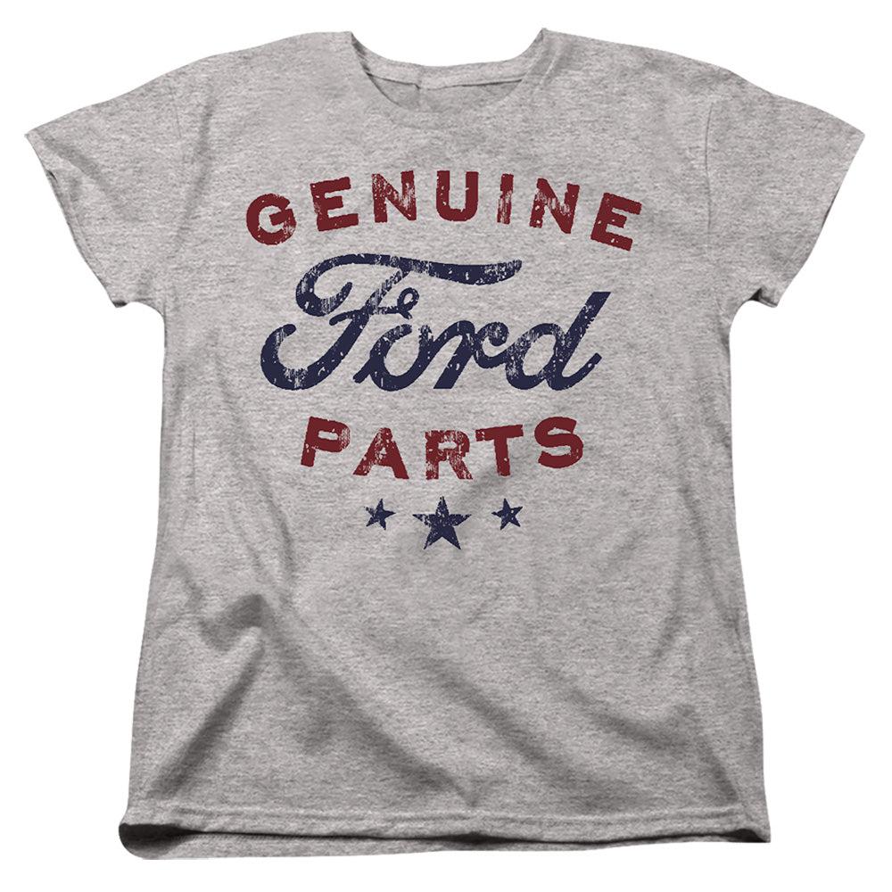 Ford Genuine Parts Women's Short-Sleeve T-Shirt-Grease Monkey Garage