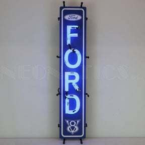 Ford Vertical Junior Neon Sign-Neon Signs-Grease Monkey Garage