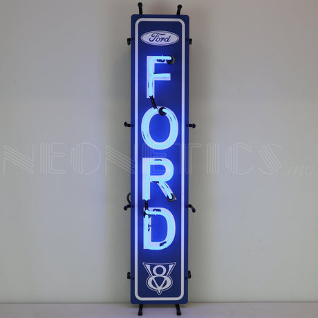 Ford Vertical Junior Neon Sign-Neon Signs-Grease Monkey Garage
