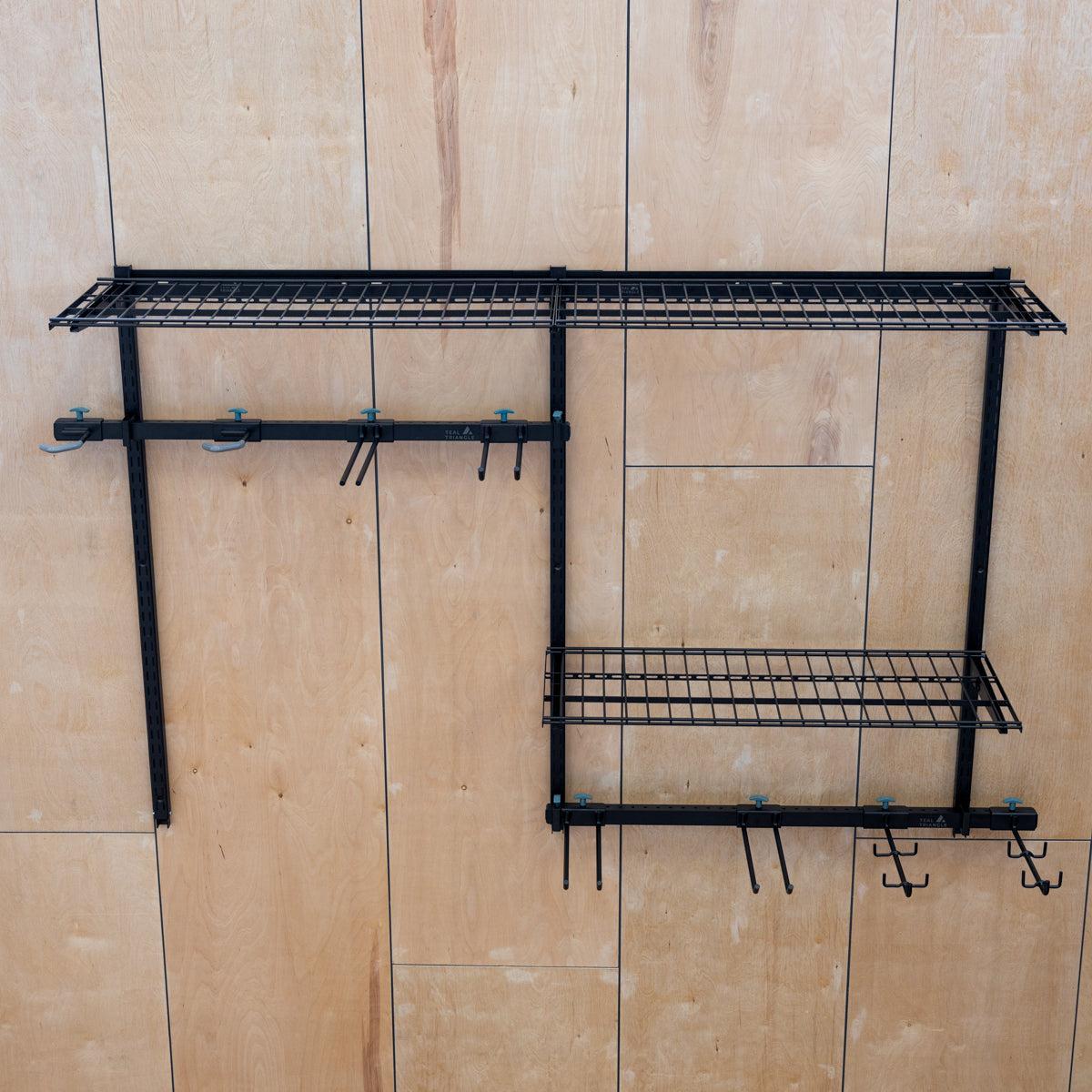 G-Adventure Pro | Adjustable Wall Storage System | Holds 500 lbs-Wall Mounted-Grease Monkey Garage