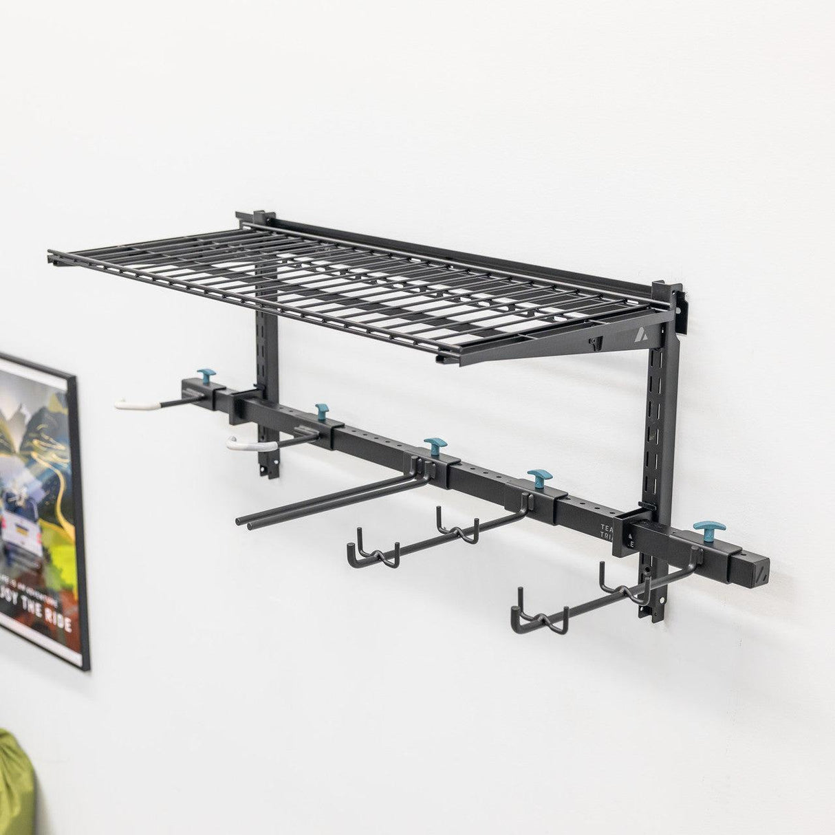 G-Adventure + Shelf | Adjustable Wall Storage System | Holds 300 lbs-Wall Mounted-Grease Monkey Garage
