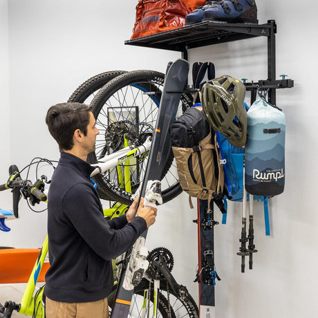 G-Adventure + Shelf | Adjustable Wall Storage System | Holds 300 lbs-Wall Mounted-Grease Monkey Garage