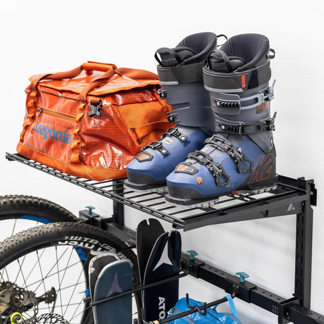 G-Adventure + Shelf | Adjustable Wall Storage System | Holds 300 lbs-Wall Mounted-Grease Monkey Garage