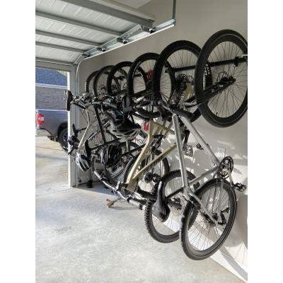 G-Bike | Adjustable Wall Storage System | Holds 5 Bikes-Wall Mounted-Grease Monkey Garage