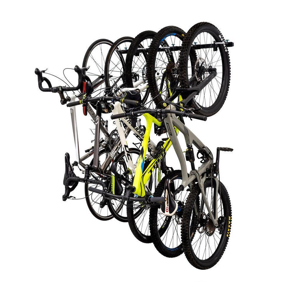 G-Bike | Adjustable Wall Storage System | Holds 5 Bikes-Wall Mounted-Grease Monkey Garage