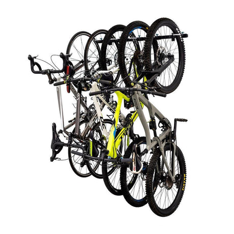 G-Bike | Adjustable Wall Storage System | Holds 5 Bikes-Wall Mounted-Grease Monkey Garage