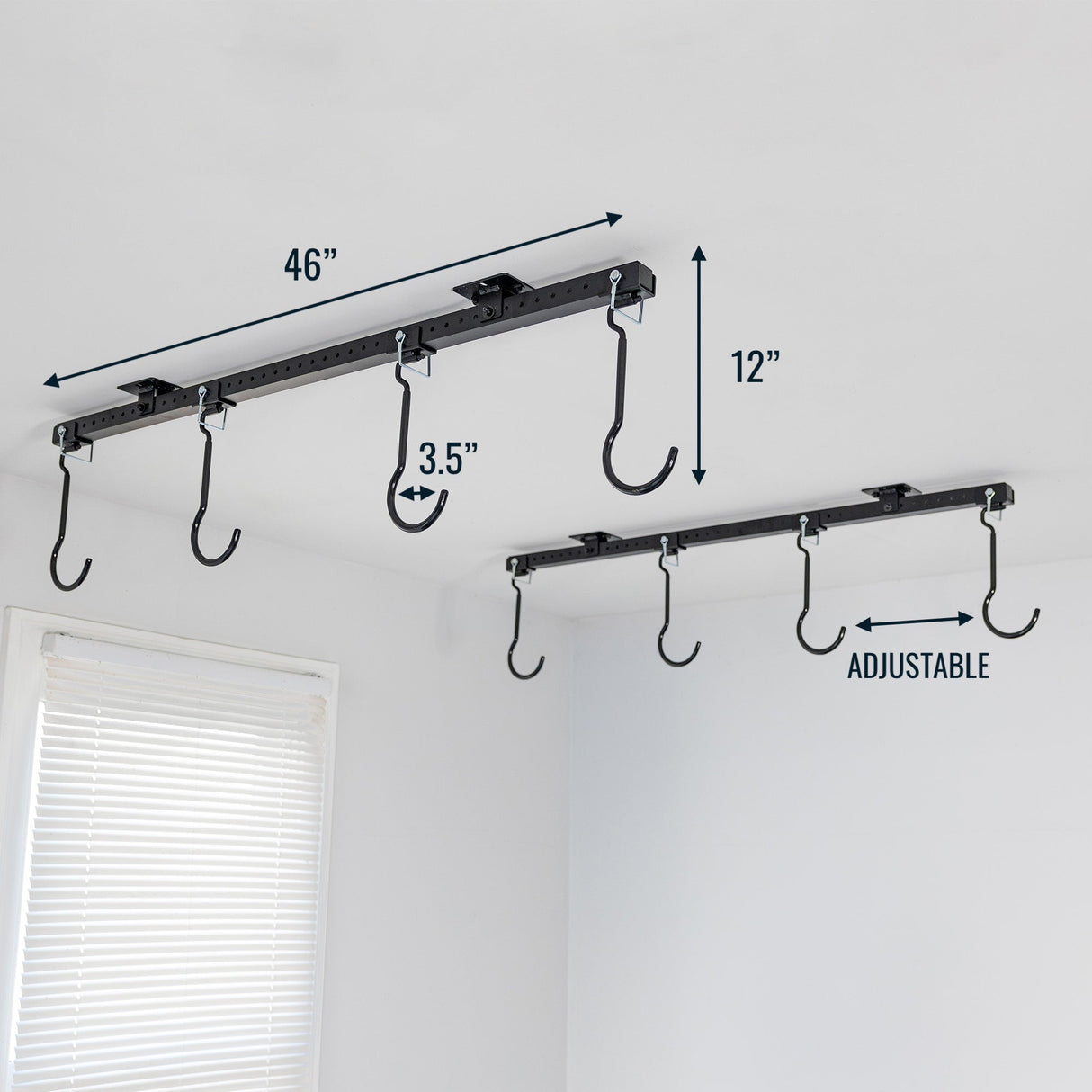 G-Bike Ceiling | Adjustable Ceiling Storage System | Holds up to 8 Bikes-Ceiling-Grease Monkey Garage