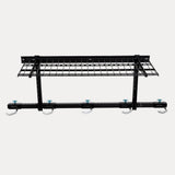 G-Bike + Shelf | Adjustable Wall Storage System | Holds 5 Bikes-Wall Mounted-Grease Monkey Garage