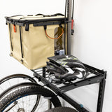 G-Bike + Shelf | Adjustable Wall Storage System | Holds 5 Bikes-Wall Mounted-Grease Monkey Garage