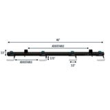 G-Golf | Adjustable Wall Storage System | Holds 300 lbs-Wall Mounted-Grease Monkey Garage