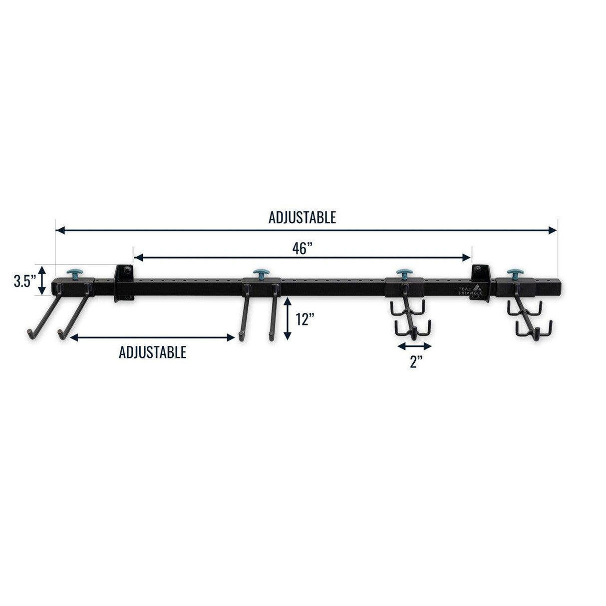 G-Hike & Camp | Adjustable Wall Storage System | Holds 300 lbs-Wall Mounted-Grease Monkey Garage