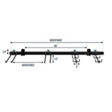 G-Hike & Camp | Adjustable Wall Storage System | Holds 300 lbs-Wall Mounted-Grease Monkey Garage