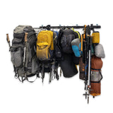 G-Hike & Camp | Adjustable Wall Storage System | Holds 300 lbs-Wall Mounted-Grease Monkey Garage