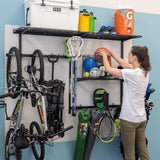 G-Sport Pro | Adjustable Wall Storage System | Holds 500 lbs-Wall Mounted-Grease Monkey Garage
