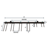 G-Tool | Adjustable Wall Storage System | Holds 300 lbs-Wall Mounted-Grease Monkey Garage