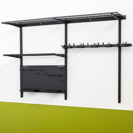 G-Tool Pro | Adjustable Wall Storage System | Holds 500 lbs-Wall Mounted-Grease Monkey Garage