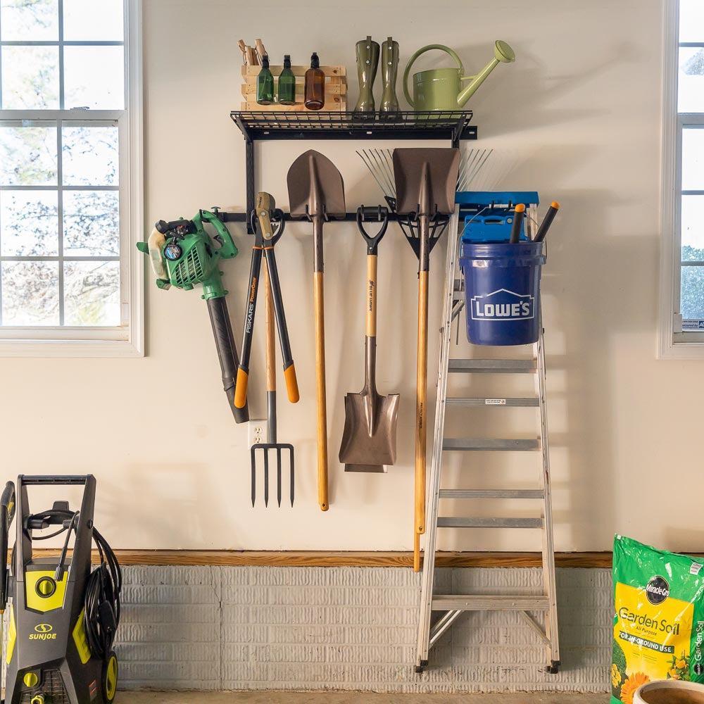 G-Tool + Shelf | Adjustable Wall Storage System | Holds 300 lbs-Wall Mounted-Grease Monkey Garage