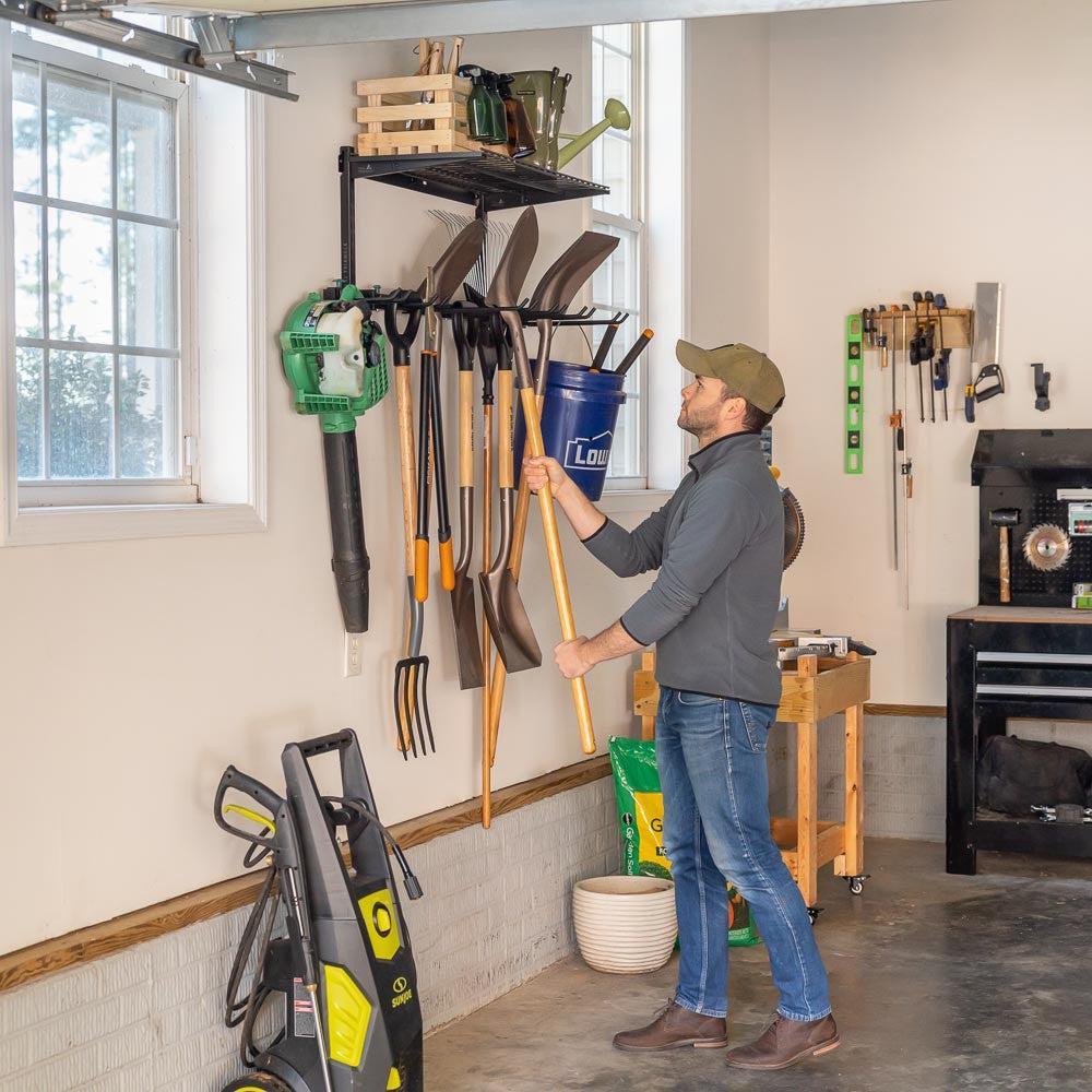 G-Tool + Shelf | Adjustable Wall Storage System | Holds 300 lbs-Wall Mounted-Grease Monkey Garage