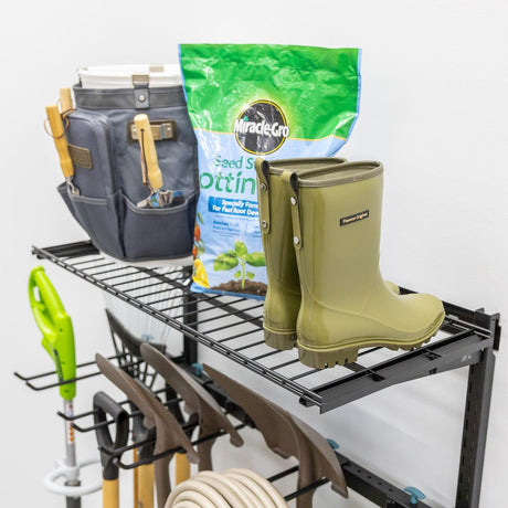 G-Tool + Shelf | Adjustable Wall Storage System | Holds 300 lbs-Wall Mounted-Grease Monkey Garage