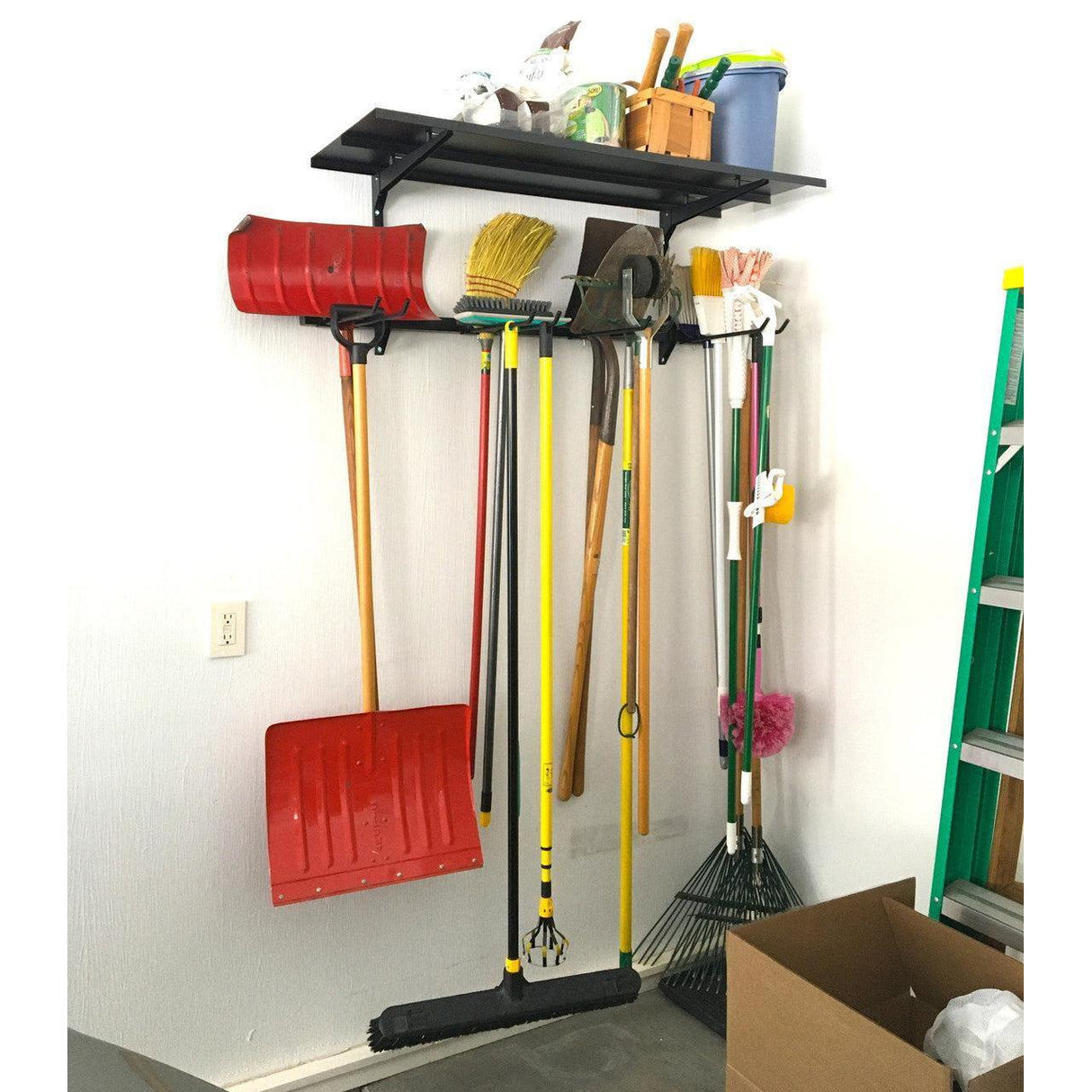 G-Tool + Shelf | Adjustable Wall Storage System | Holds 300 lbs-Wall Mounted-Grease Monkey Garage