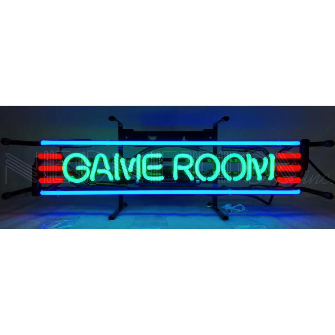 Game Room Premium Junior Neon Sign-Neon Signs-Grease Monkey Garage