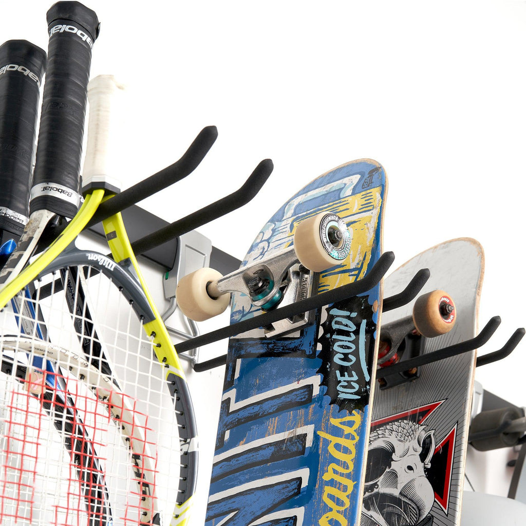 Garage Track System | Double Hook Large & Small 6-Pack-Wall Trax-Grease Monkey Garage
