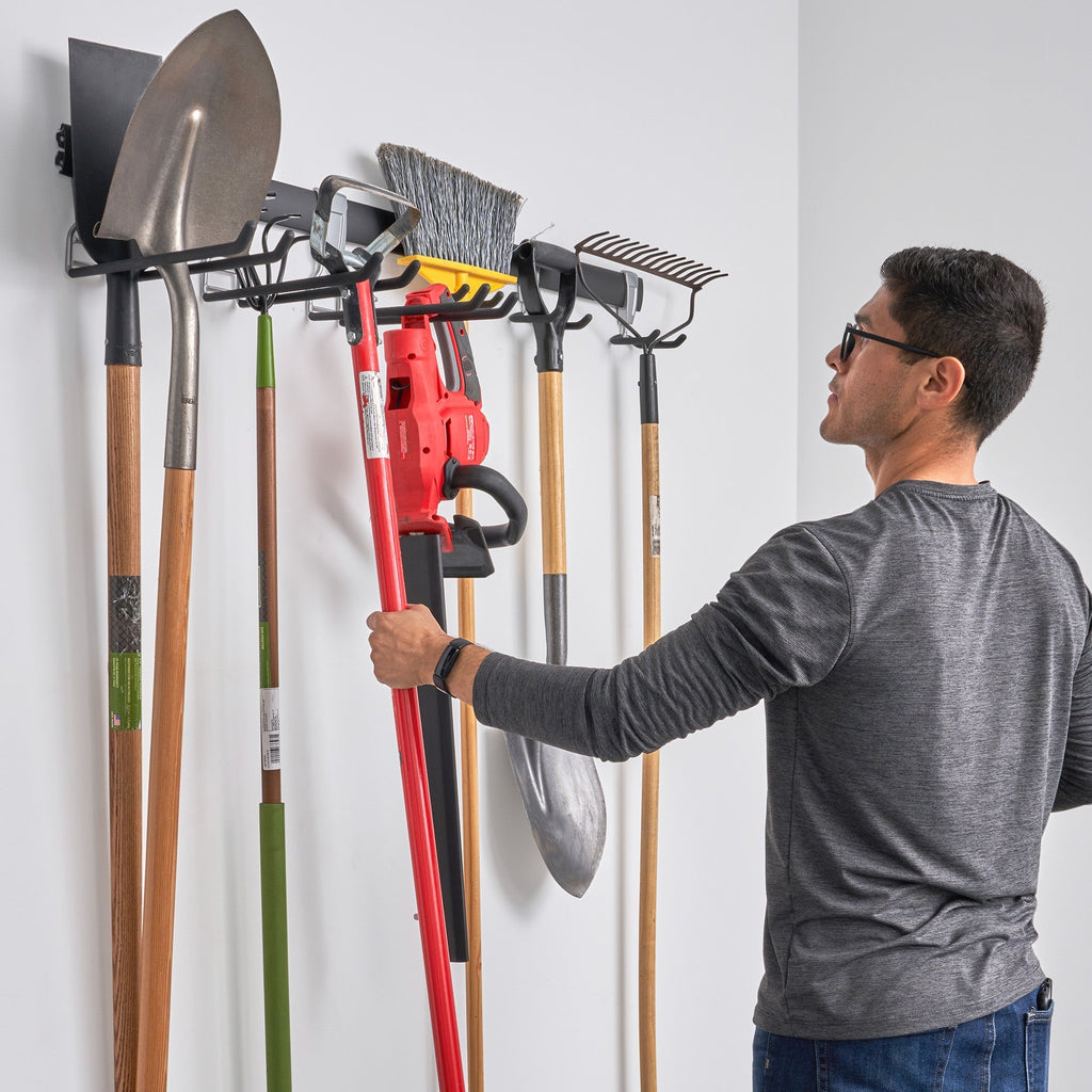 Garage Track System | Double Hook Large & Small 6-Pack-Wall Trax-Grease Monkey Garage