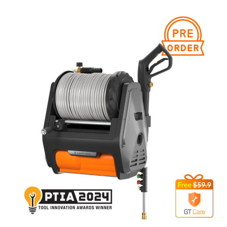 Grandfalls Retractable Pressure Washer PRO-Retractable Pressure Washer-Grease Monkey Garage