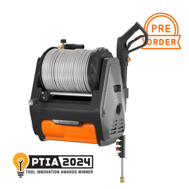Grandfalls Retractable Pressure Washer PRO-Retractable Pressure Washer-Grease Monkey Garage