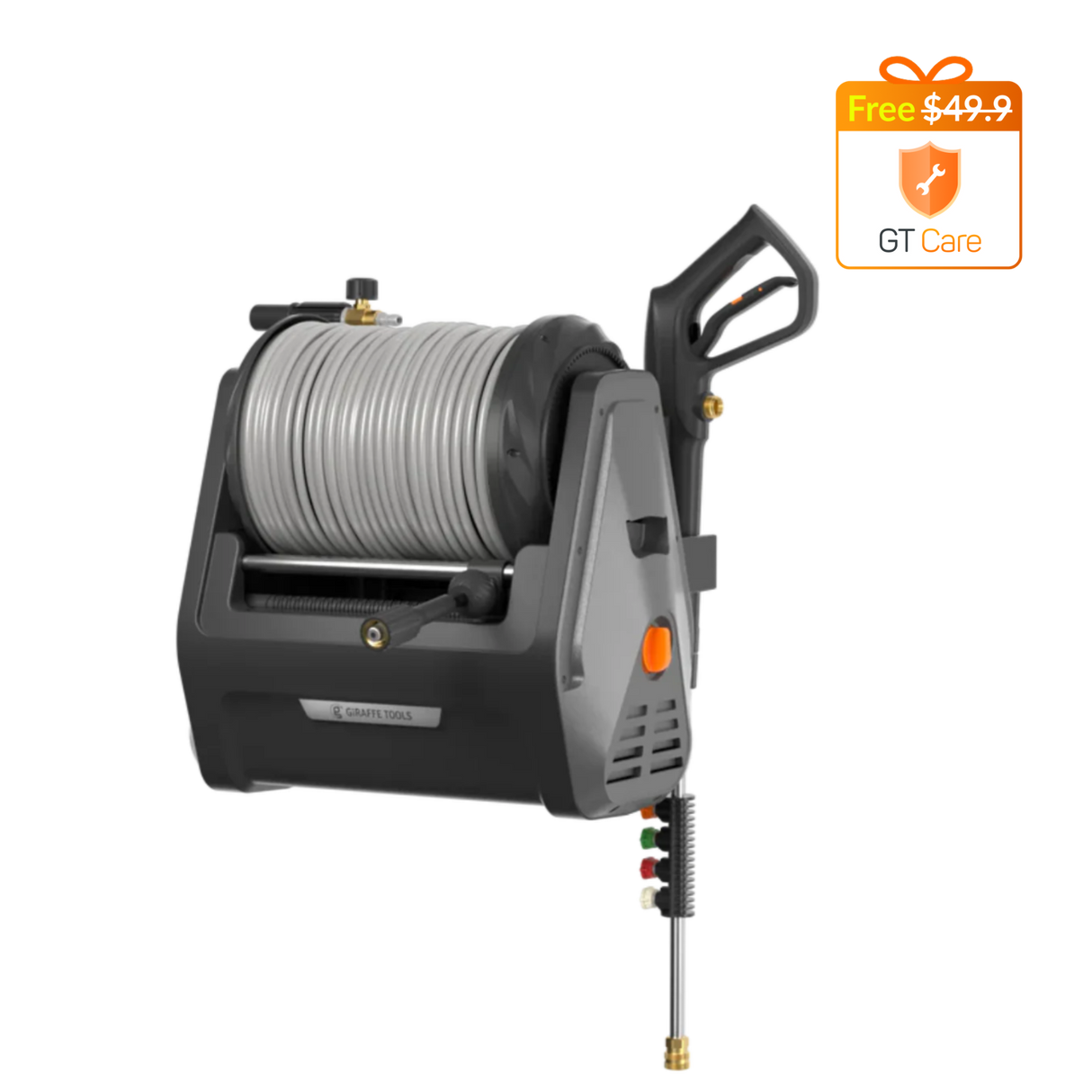 Grandfalls Retractable Pressure Washer Plus+-Retractable Pressure Washer-Grease Monkey Garage