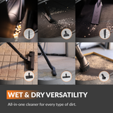 Grandstorm Retractable Vacuum Cleaner-Retractable Garage Vacuum-Grease Monkey Garage