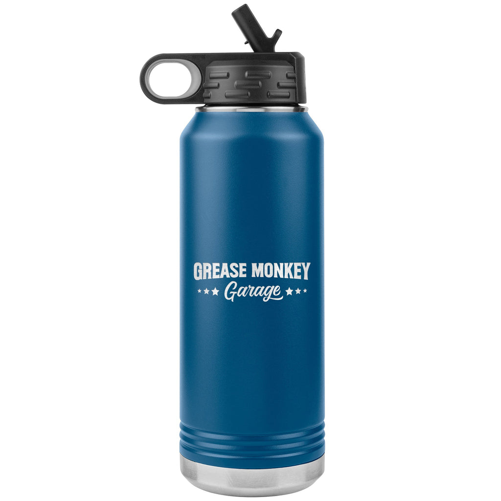 Grease Monkey Garage 32oz Water Bottle Insulated-Tumblers-Grease Monkey Garage