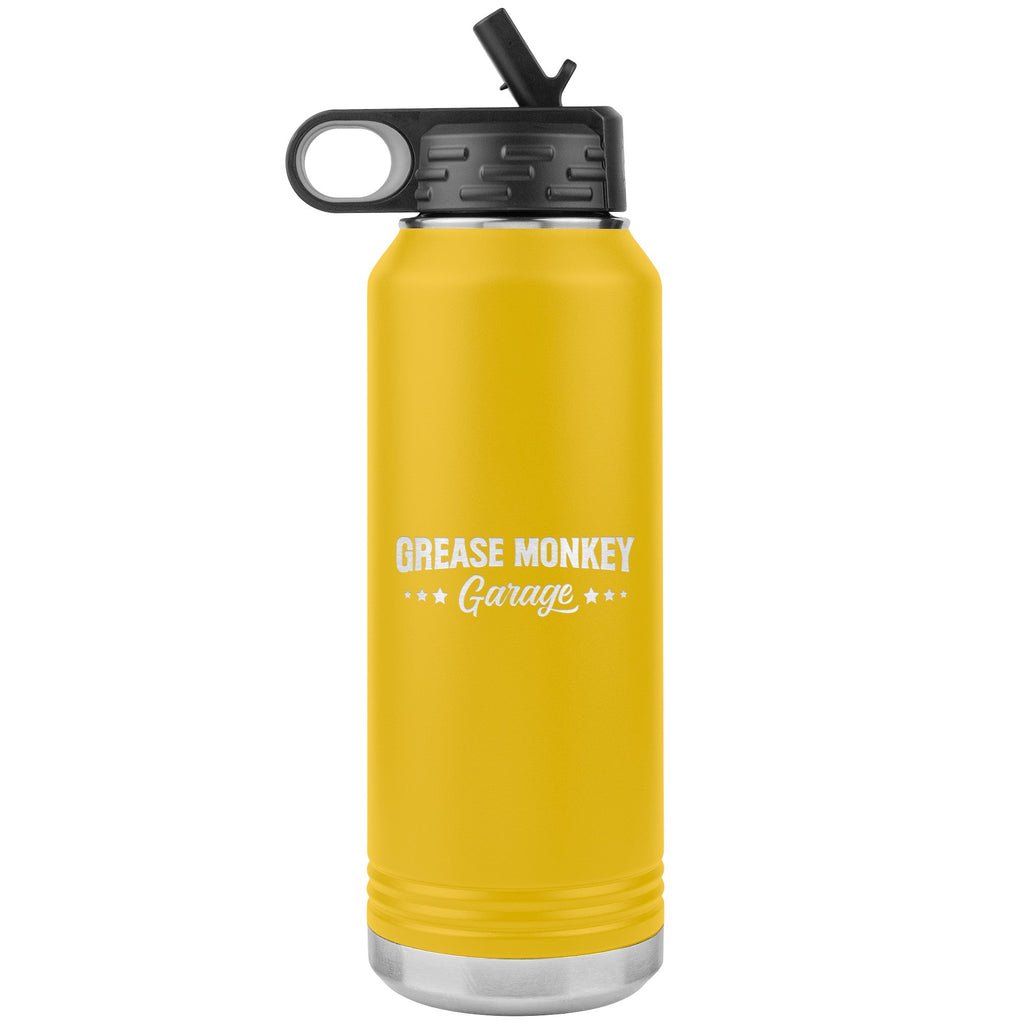 Grease Monkey Garage 32oz Water Bottle Insulated-Tumblers-Grease Monkey Garage